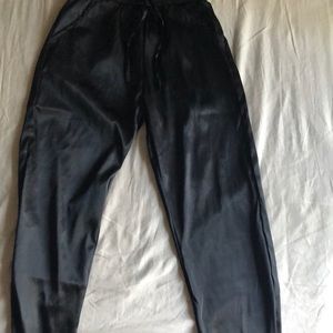 Black joggers